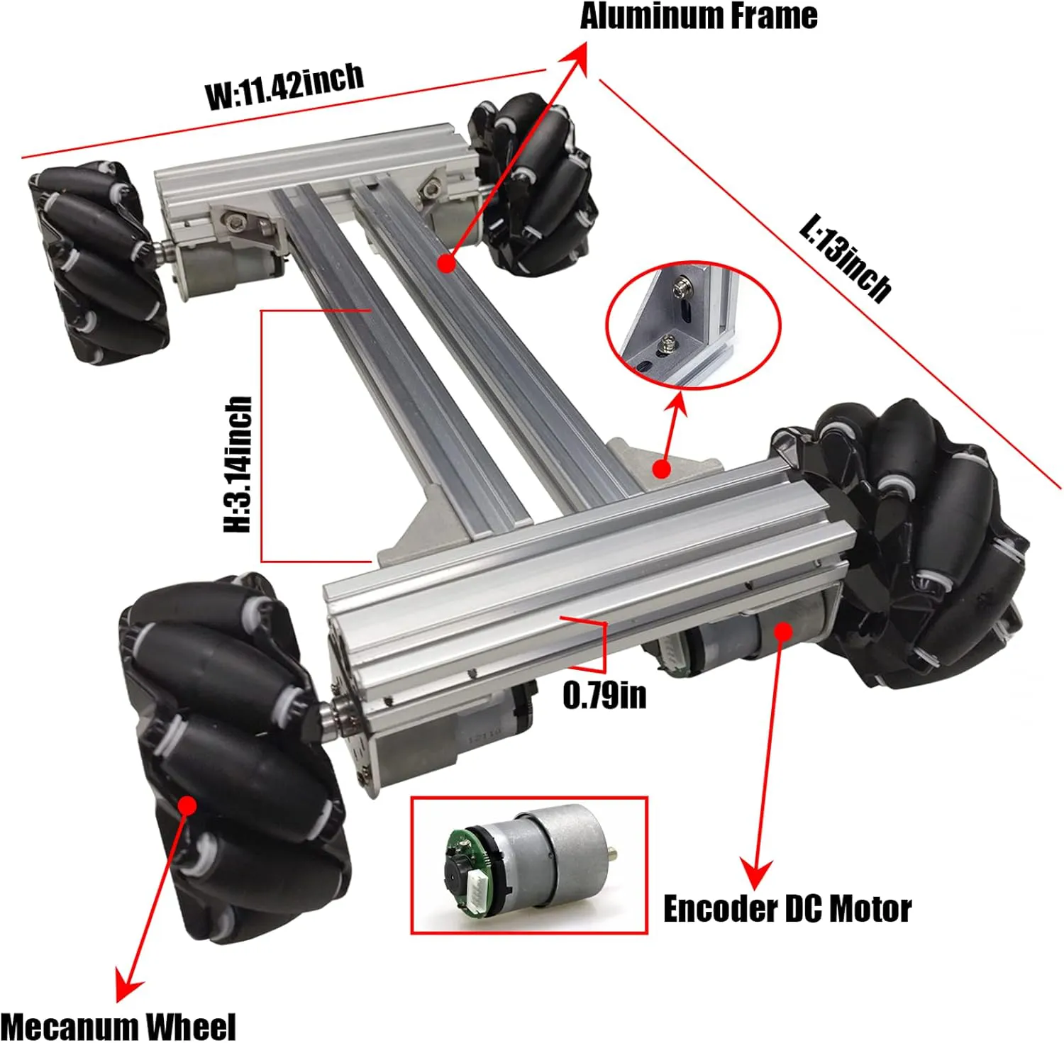 cnc-machining-Robots-Metal-Robot-Car-Chassis